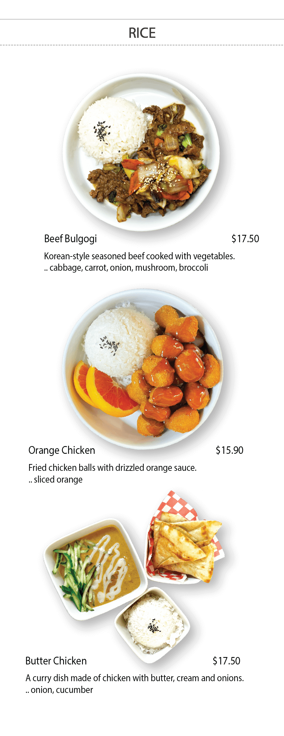 Menu page 6