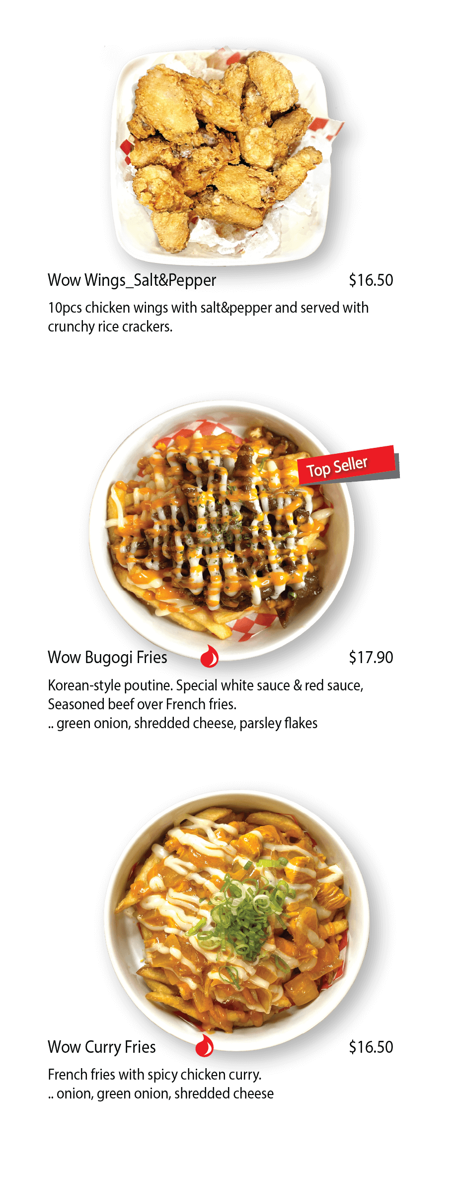 Menu page 13
