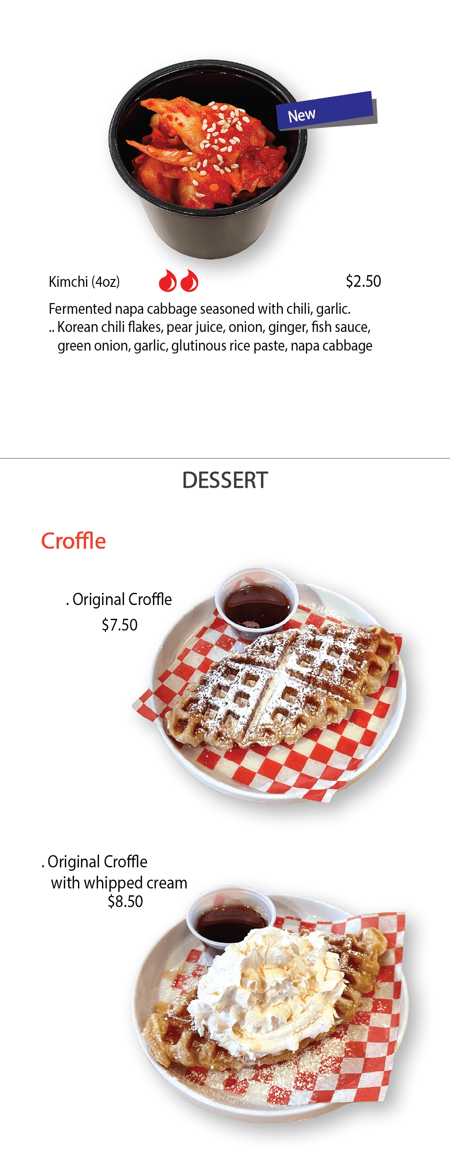 Menu page 21